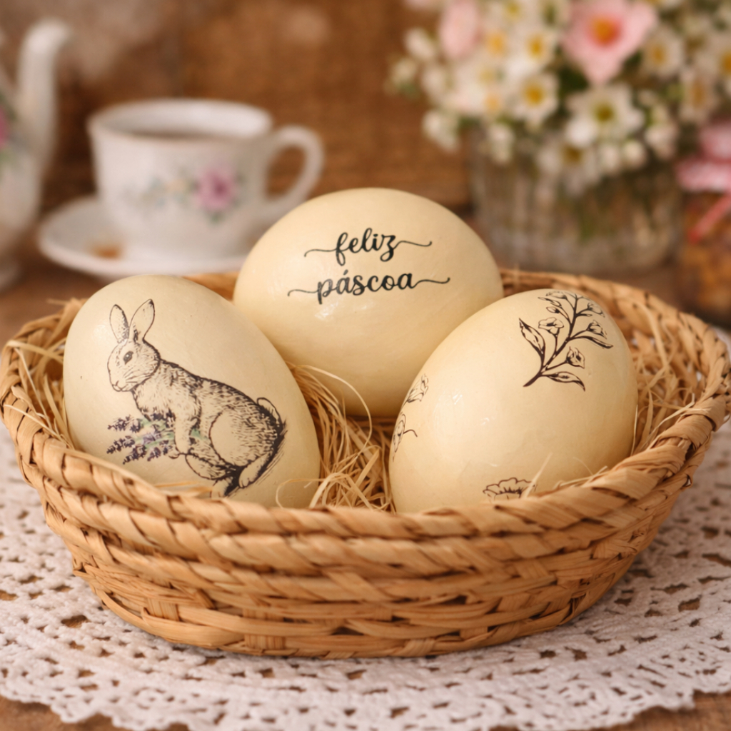 Trio Ovos Decorativos Cerâmica para Mesa Posta Páscoa Cozinha Decoração Elegante em Oferta na Shopee