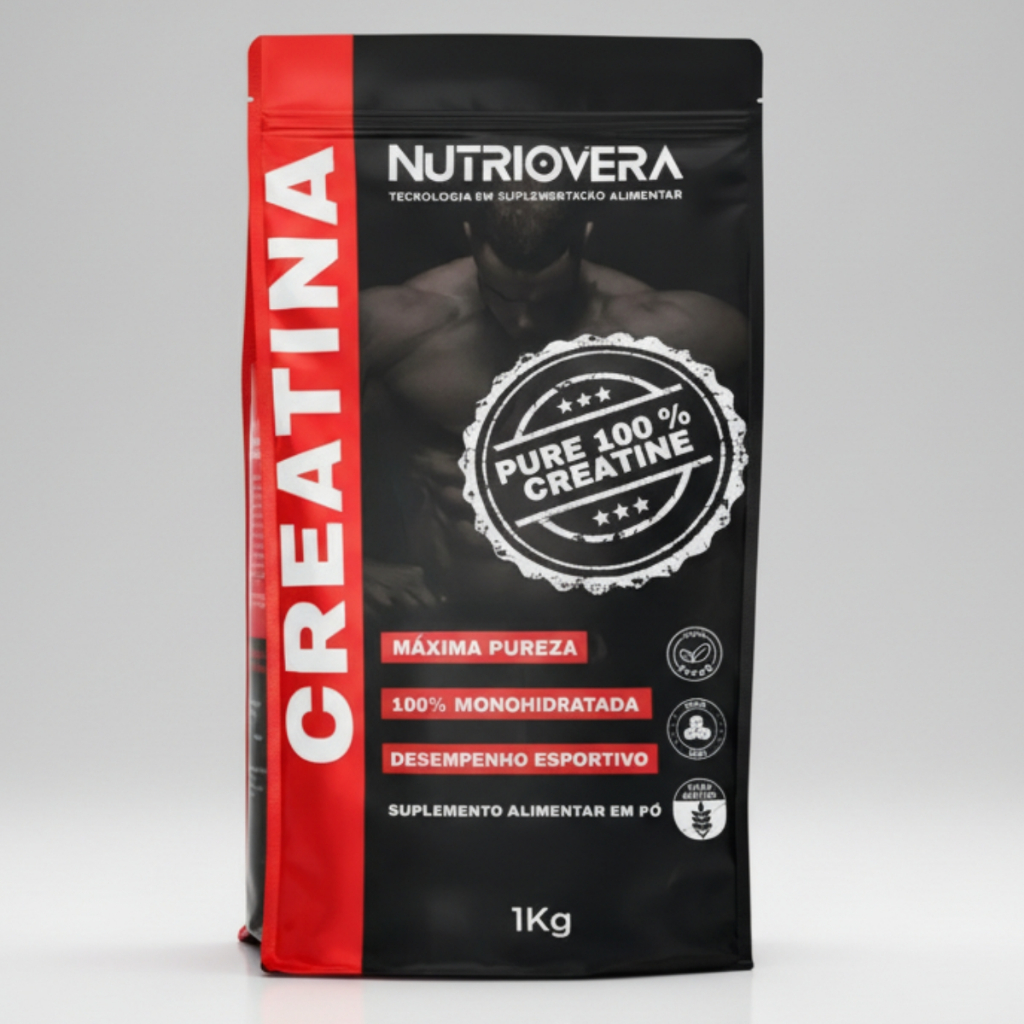 Creatina 100% Pura Monohidratada 150g, 300g, 500g, 600g 1KG Nutriovera