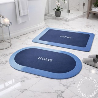 Tapete Banheiro Antiderrapante  Super Absorvente de Secagem Rápida  Banheiro em Oferta na Shopee