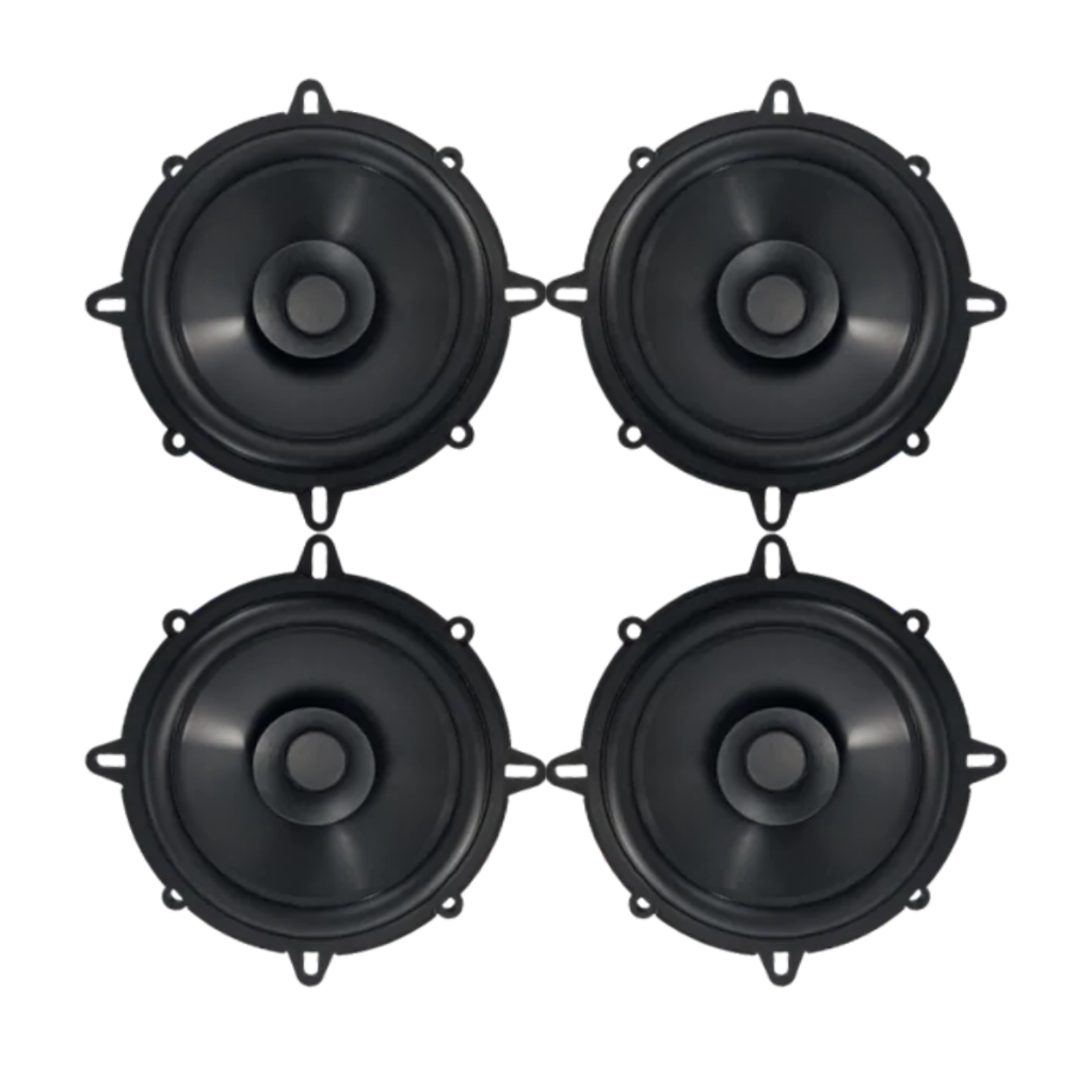 Kit 4 Alto Falantes Bomber Bbr Montadoras 5 Pol 55w Rms 4 Ohms