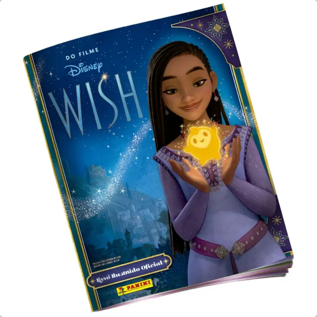 Álbum De Figurinhas Wish O Poder Dos Desejos - Novo - Vazio