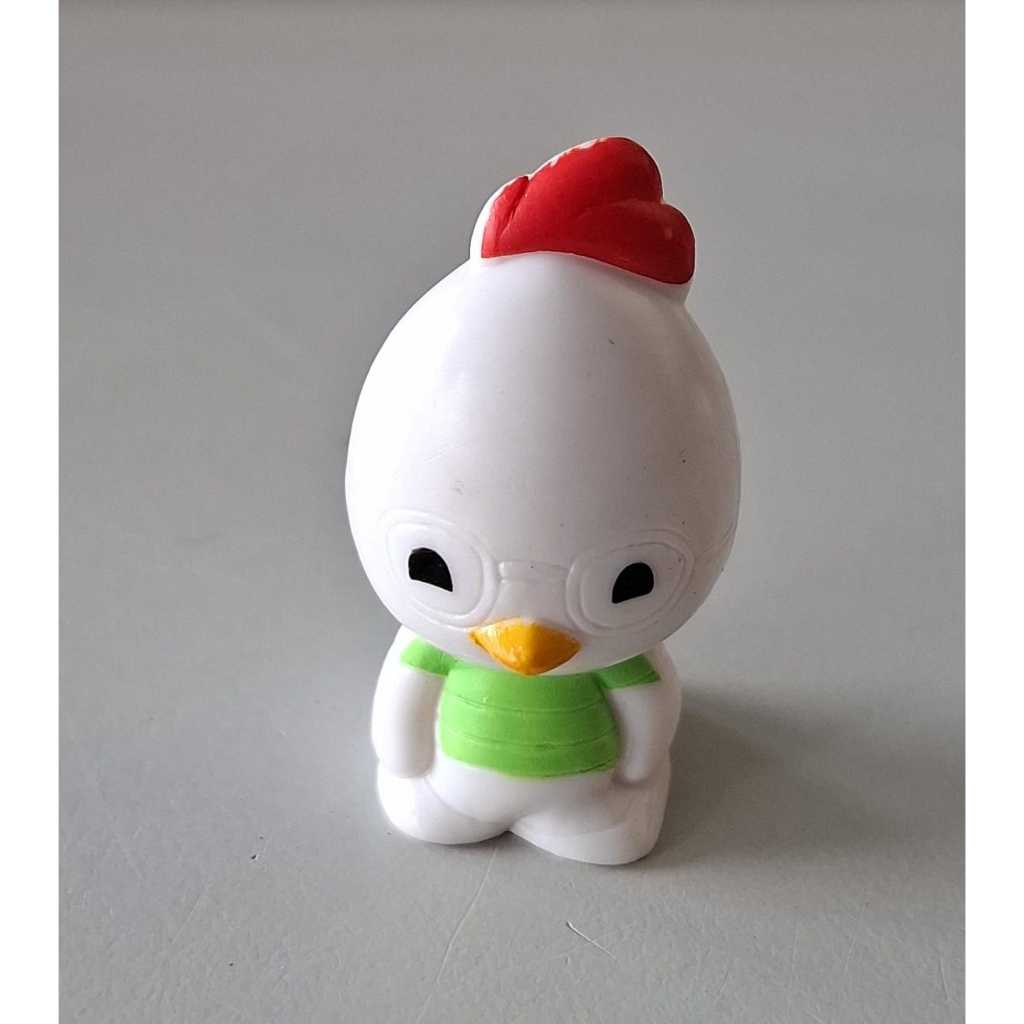 Boneco Miniatura Galinho Chicken Little da Coleção Gogo's Disney
