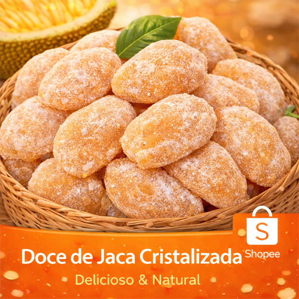 Doce de Jaca Cristalizado Selecionado 250 gr.
