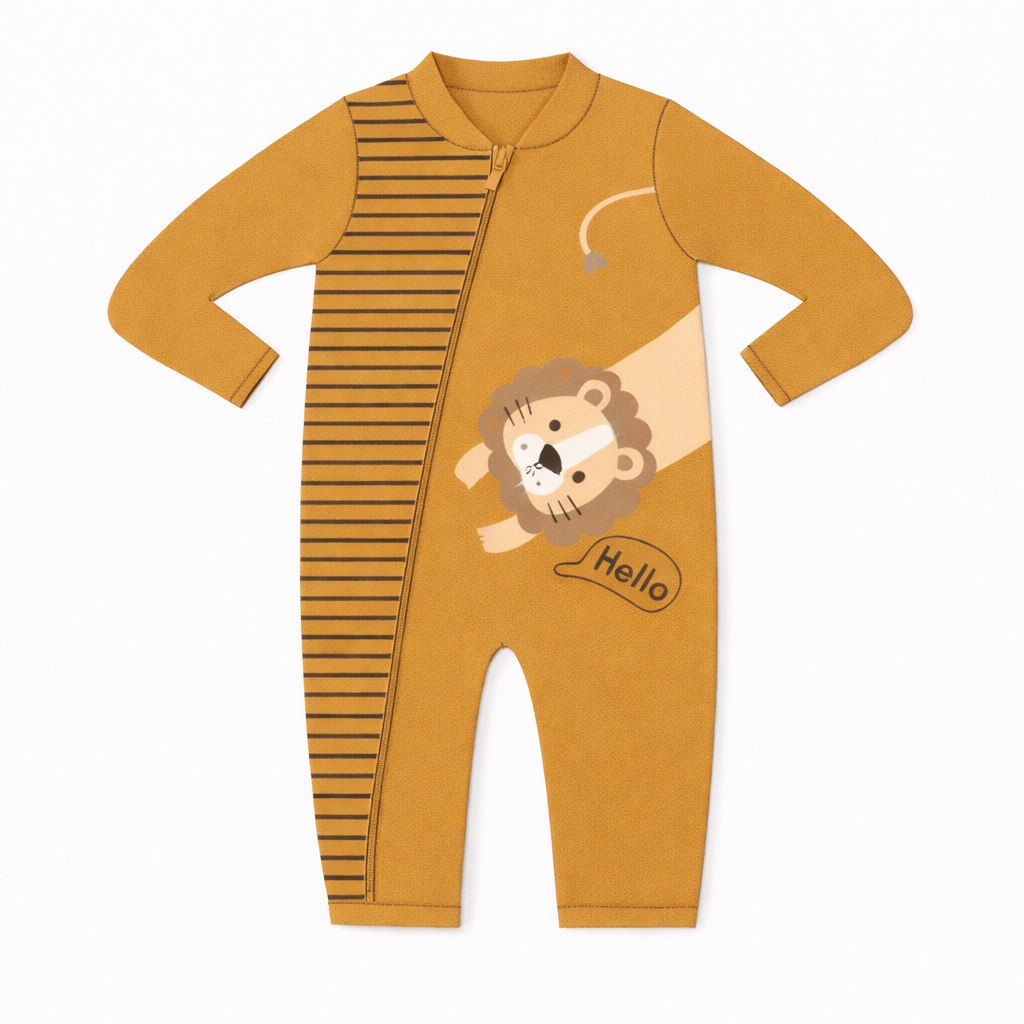 Macacão Bebê Menino Suedine com Zíper RN ao 1 - Conforto e Praticidade em Oferta na Shopee