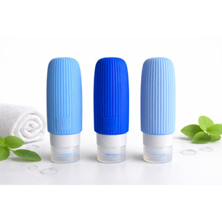 Kit viagem 3 Frascos silicone 90ml em Oferta na Shopee