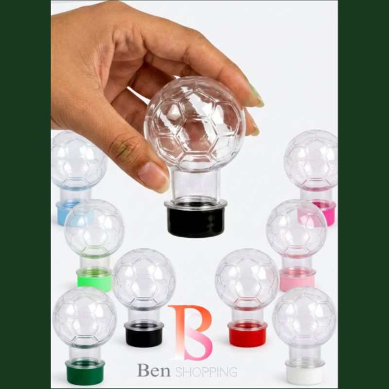 15 un baleiro tubete bola de futebol 50ml pet- festas brindes lembrancinhas. (não mesclamos cores no kit)