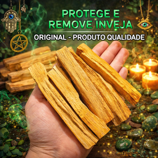 Palo Santo 100% Natural Madeira Sagrada do Peru 2 Lascas Médias Defumação Limpeza Energética Original Envio Rápido em Oferta na Shopee