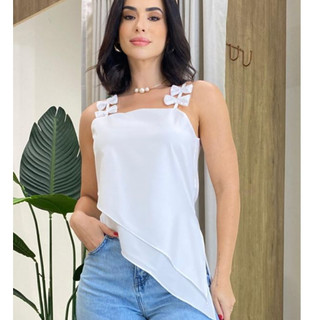 blusa feminina estilosa de verão
