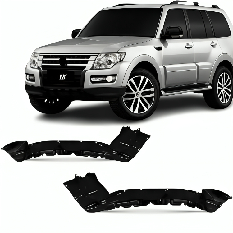 Parabarro Dianteiro Pajero Full 2004 2005 2006 2007 Esquerdo Novo Asa Urubu