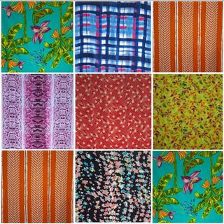 Viscose Estampada 100% Viscose - Tecido para Saia Vestido Camisa Calça Pantalona