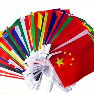 Bandeirinhas Países – Varal Decorativo 2,47m para Missões, Eventos e Festas em Oferta na Shopee