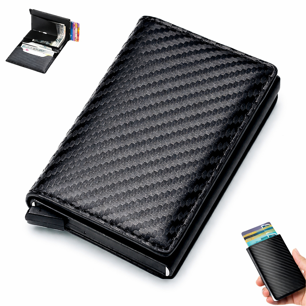 Carteira Slim Porta Cartões Antifurto