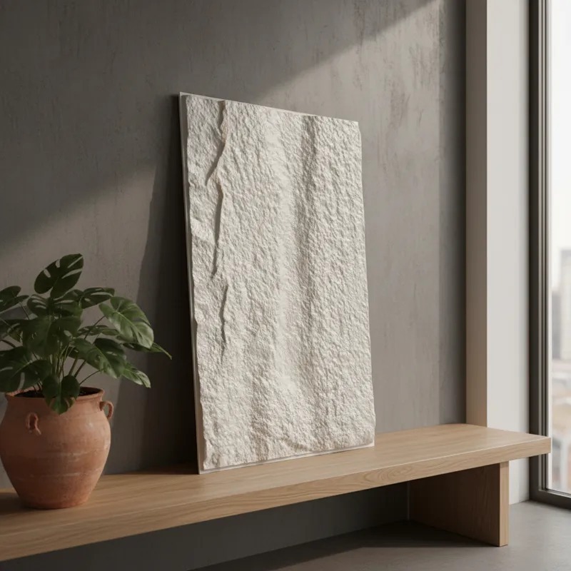 Revestimento 3d Pedra Leve Parede Placas Painel 3d Kit 6 Un