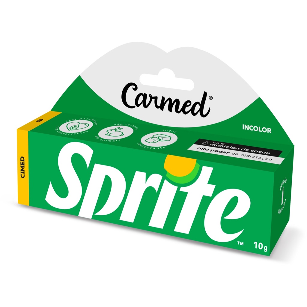 Hidratante Labial Carmed Sabores 10g cada CIMED