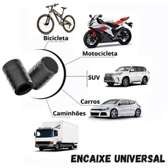 Tampinha Para Bico Da Válvula Do Pneu De Carro Moto Bicicleta…
