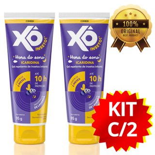 Repelentes Xô Inseto Gel com Icaridina Hora do Sono 95g | KIT COM 2 em Oferta na Shopee