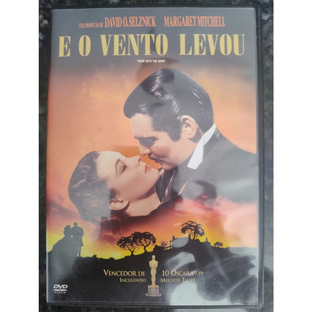 DVD Filme E O Vento Levou (victor Fleming)