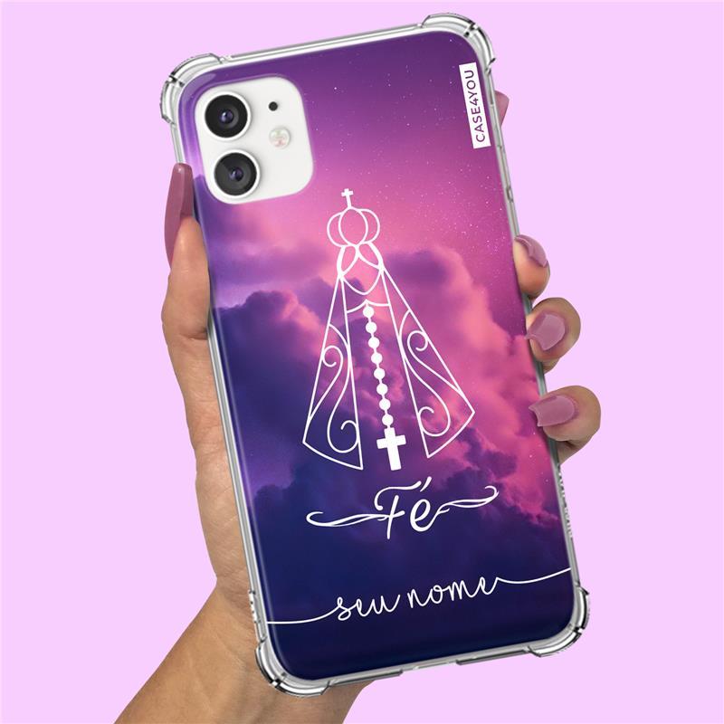 Capa Capinha Para Samsung Galaxy A30 A30s A31 A32 A33 A34 A35 A36 A37 Anti-impacto Personalizada Nossa Senhora 1