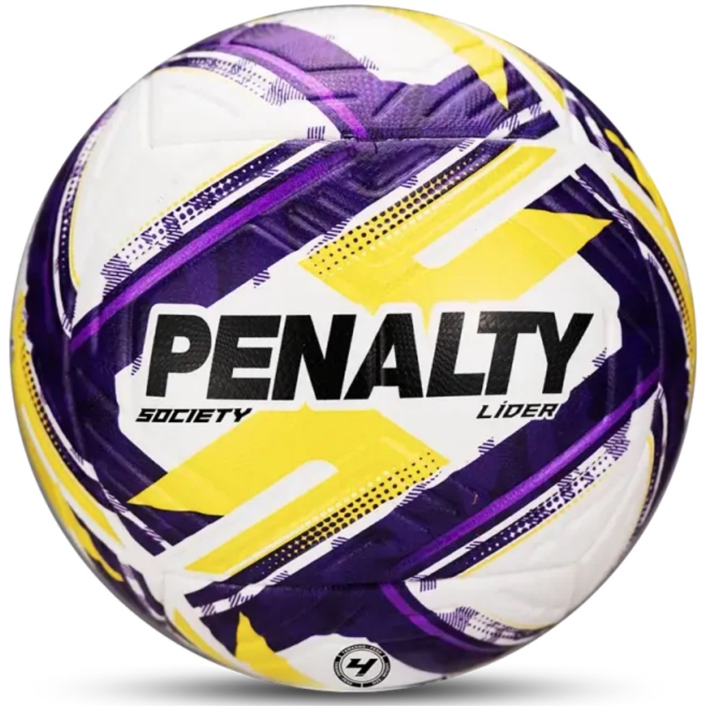Bola Futebol Society Penalty Líder N4 Infantil Original Grama Sintética
