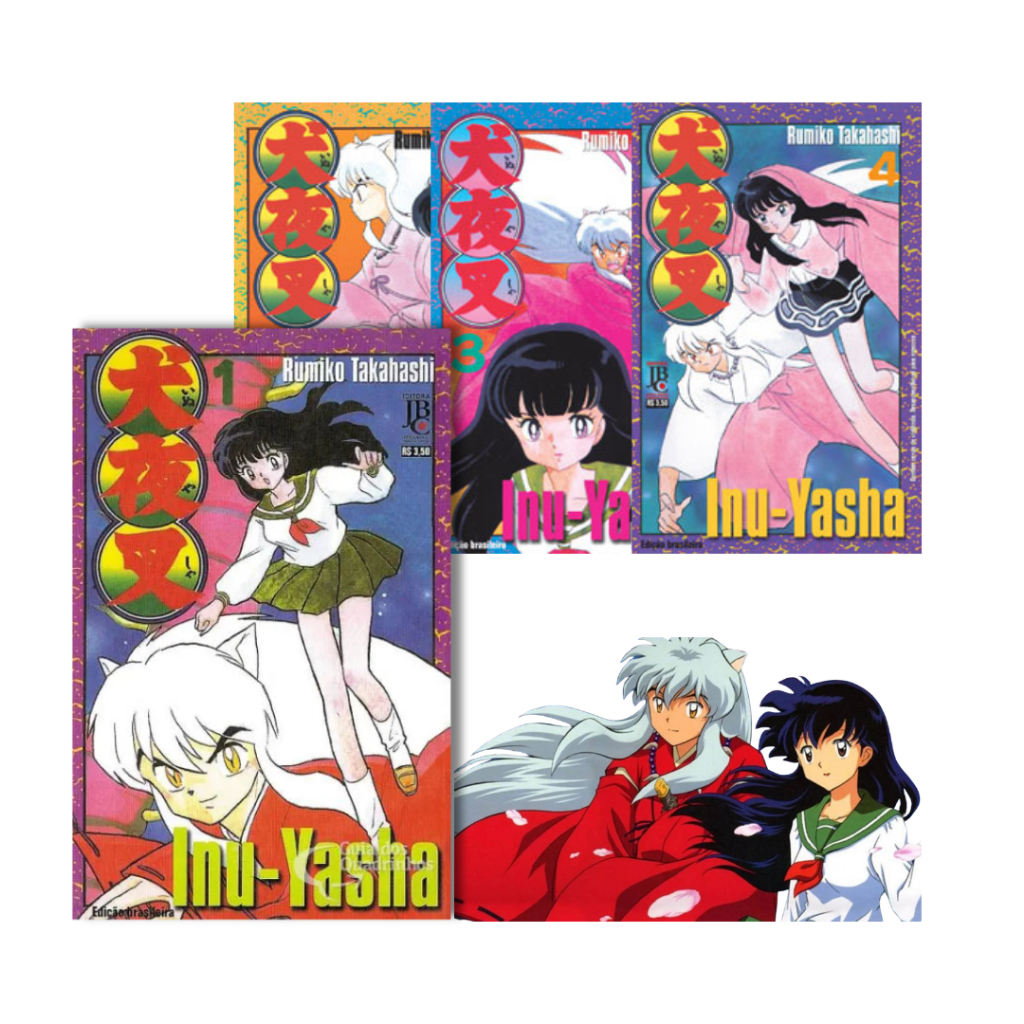 Mangá Inu-Yasha volumes variados 1 ao 40 (Meio Tanko) (LA) Inuyasha
