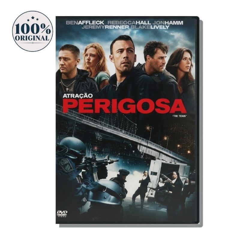 DVD Atração Perigosa – Filme de Ação e Suspense – Original – Dublado/Legendado – Conservado