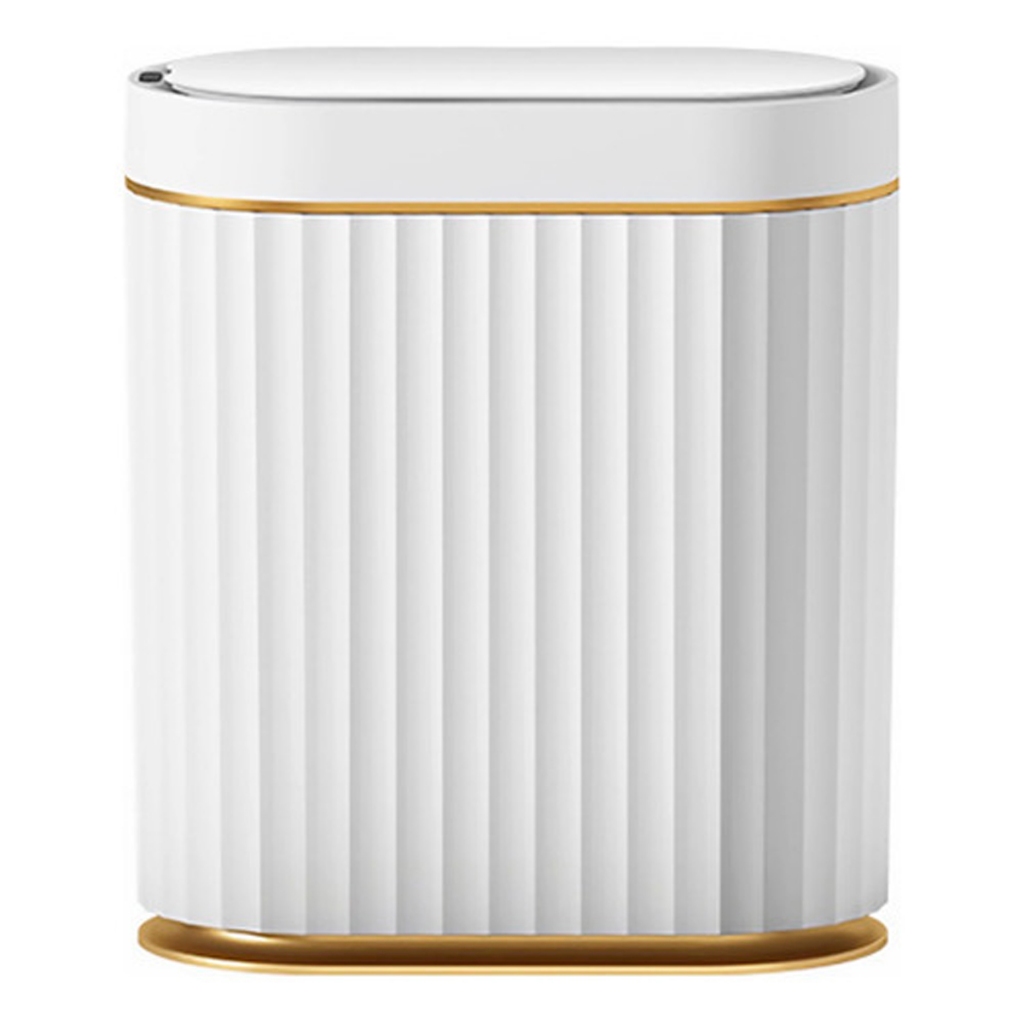 Lixeira Automática Sensor Digital Inteligente Luxo Cozinha Banheiro Quarto Design Moderno Silenciosa