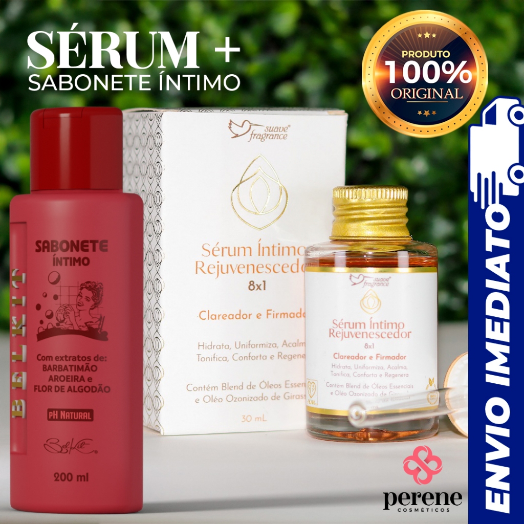 Sérum Íntimo Rejuvenescedor 8x1 30mL