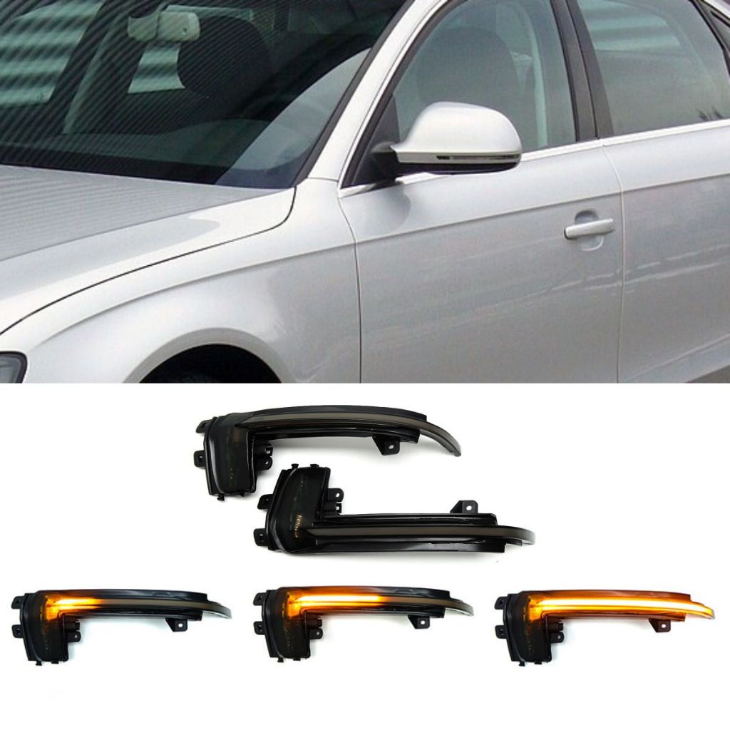 Seta retrovisor sequencial Audi A3 8P 2006 2012  Audi A4 S4  2008 2016  A5 S5 2007 2019  A6 2008 2018  Audi A8 2011 2017