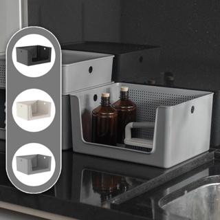 Caixa Organizadora Multiuso Lavanderia Cozinha Dispensa Cesto Organizador em Oferta na Shopee