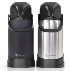 Garrafa Térmica R-Evolution 1,2 Litros 100% Inox TERMOLAR