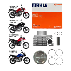 Kit Cilindro Motor Honda Titan 160 Fan 160 Start 160 Cargo 160 Bros 160 2016 A 2024