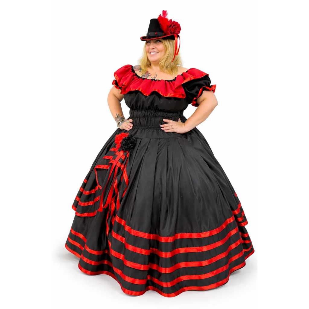 KIT ROUPA COMPLETA SAIA BATA E CHAPEU PARA POMBA GIRA