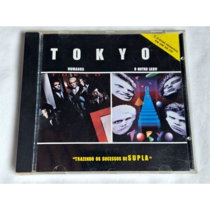 cd tokyo supla humanos e o outro lado garota de berlin raridade rock nacional