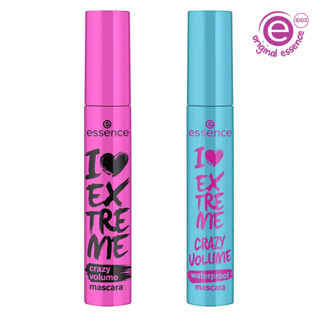 Essence I Love Extreme Crazy Volume Preto Máscara para Cílios de Volume em Oferta na Shopee