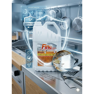 Kit 2 Desengorgurante Desencrustanti Fine 5 Litros - Cozinhas, Grelhas, Chapas Industriais e Fogões