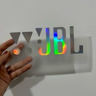Adesivo holografico  Para caixa de Som boombox (letras e símbolos laterais) em Oferta na Shopee