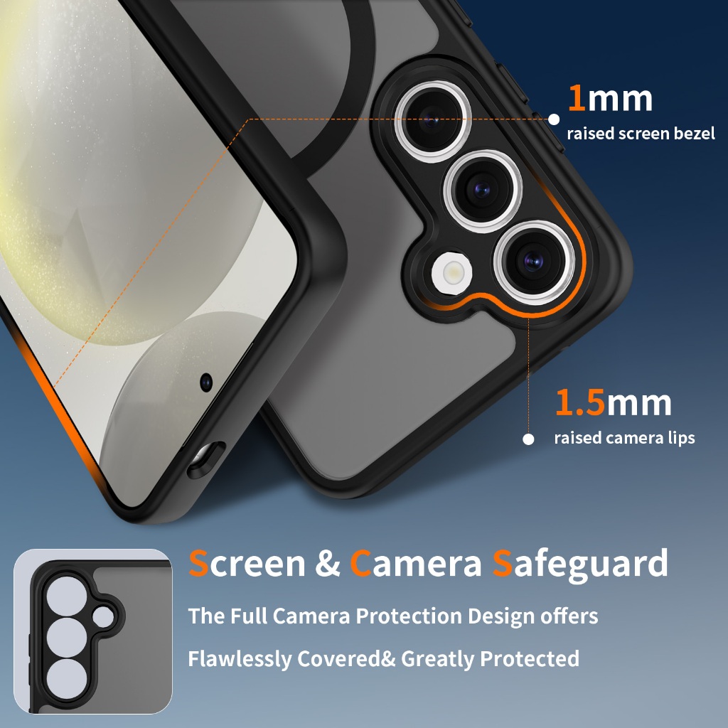 Capa Anti Impacto Az Touch Magsafe Para Galaxy S24