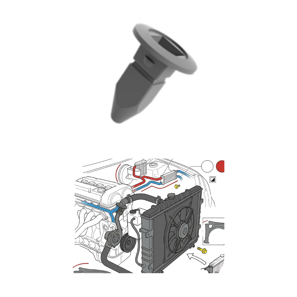 15 Grampos Saida Ar Condicionado A7 Sportback 11/13 A8 03/13 Q3 12/13 Q5 09/13 Q7/TT 07/13 N90872501 N90821401