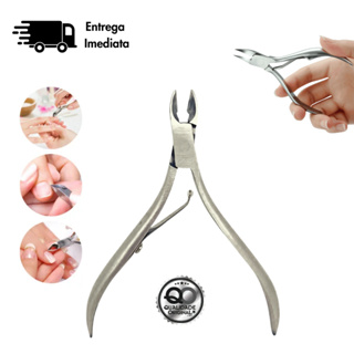 Alicate para Cutículas Original Line Safira Aço Inox Profissional Esterilizável Alta Precisão em Oferta na Shopee