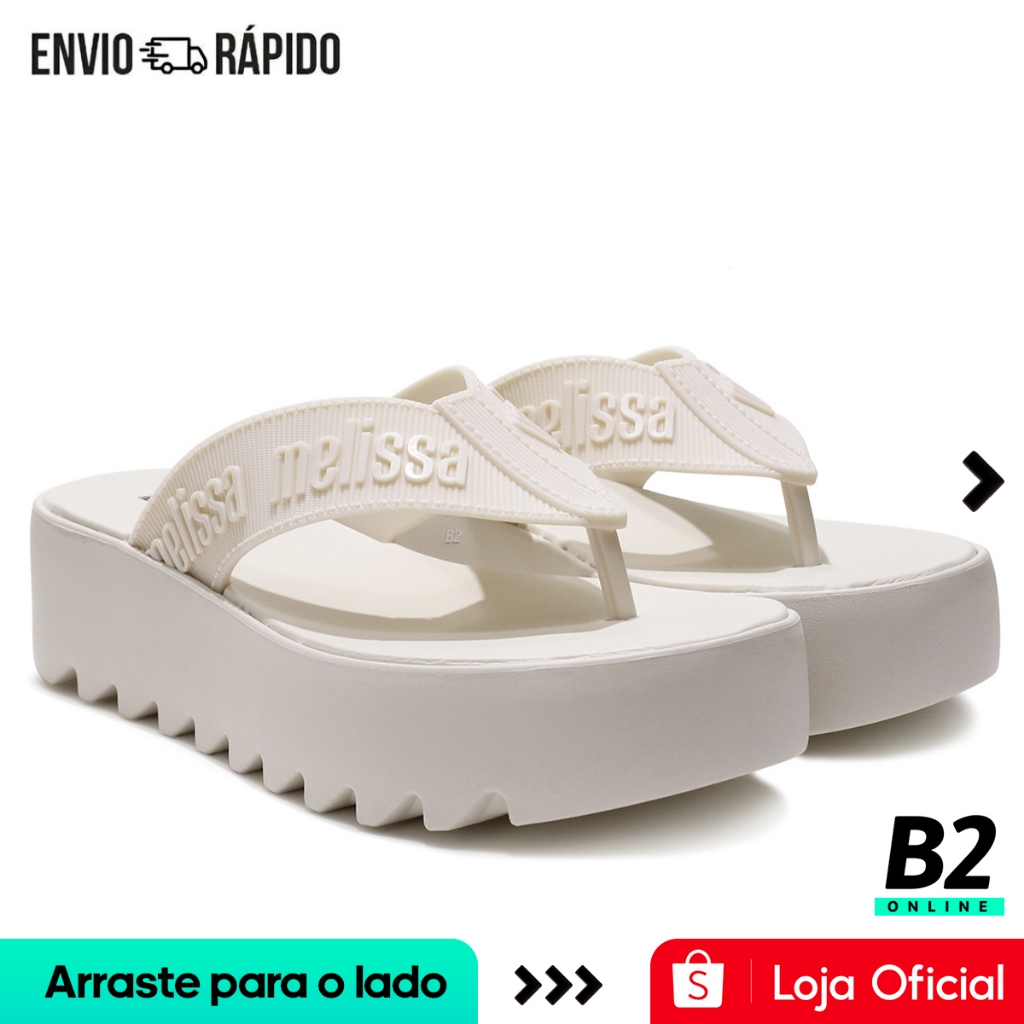 Sandália Melissa M-Lover Thong Platform Feminina Original Com Nota Fiscal e Garantia