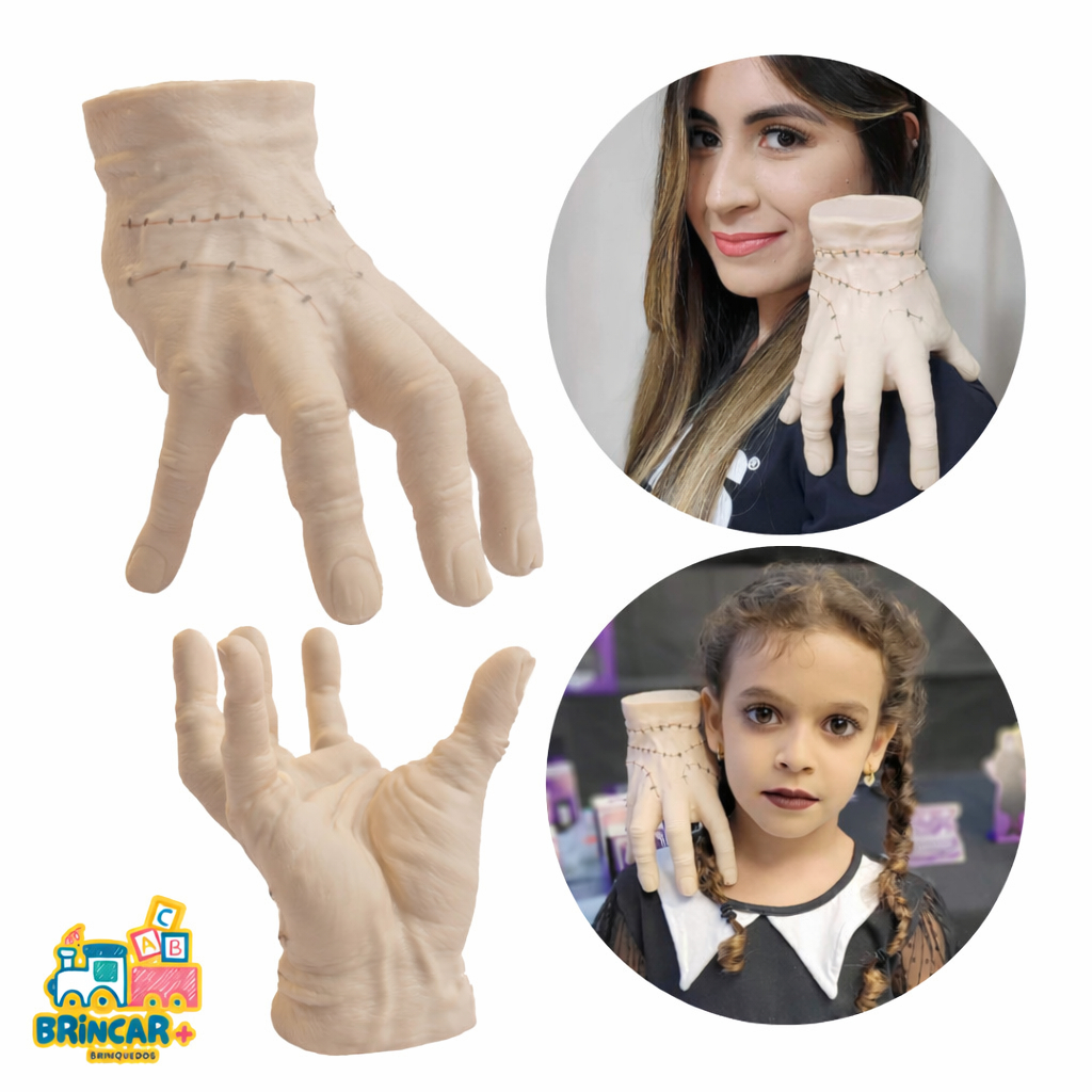 Mãozinha Realista Macia Decoração Fantasia em Oferta na Shopee