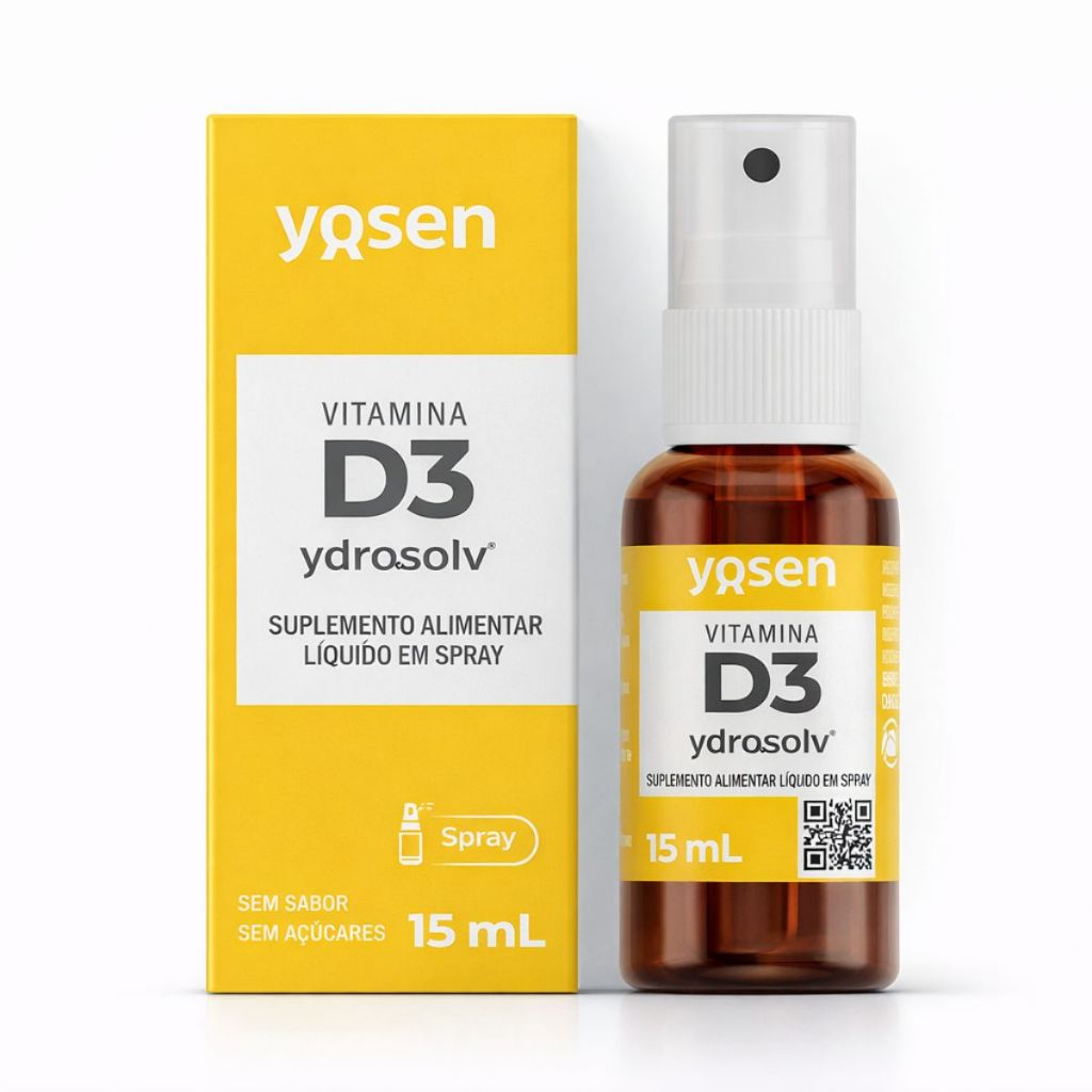 Suplemento Alimentar Líquido de Vitamina D3 em Spray Yosen