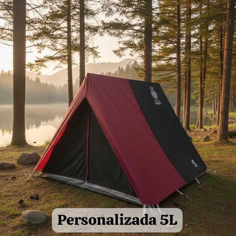 Lote Barraca Camping Canadense 5L Personalizada Gripa Tents ***SOB ENCOMENDA PRÉVIA***