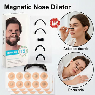 Expansor Nasal Anti-Ronco Para Respiração Silencioso e Confortável Anti-Ronco e Congestão