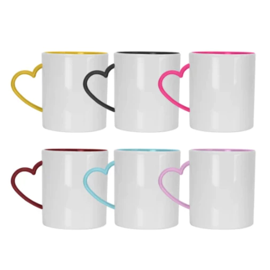 Xícaras Alça de Coração Time Caneca Cerâmica Premium Café Espresso Chá Cozinha Decoração em Oferta na Shopee