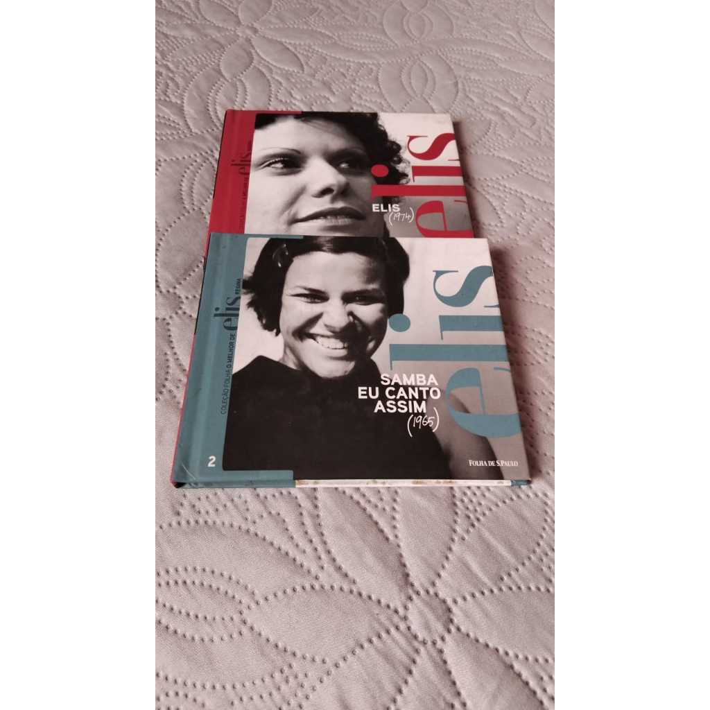 2 Livro Cd Elis Regina - Samba Eu Canto Assim /  Elis Regina Elis 1974