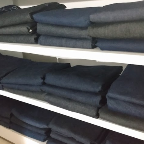 3kg Retalho de jeans Para Artesanatos, Roupas e Tapetes kit 3 kg