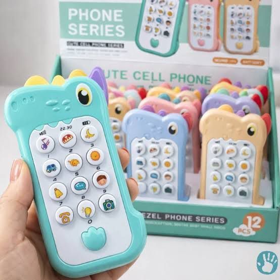 Celular Infantil Telefone Interativo Musical celular Dinossauro e unicórnio em Oferta na Shopee