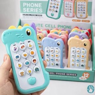 Celular Infantil Telefone Interativo Musical celular Dinossauro e unicórnio em Oferta na Shopee