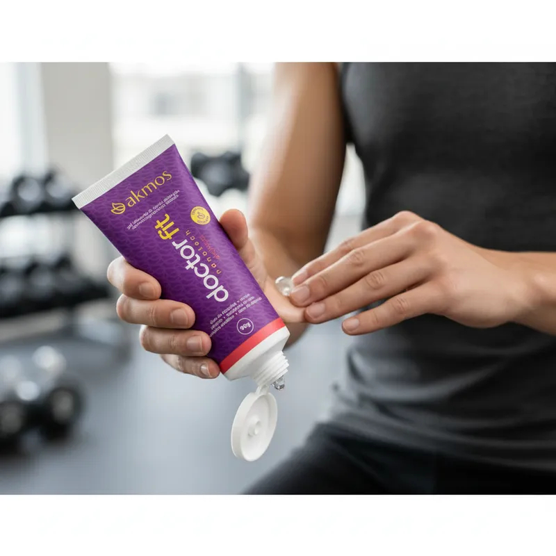 2 Doctor Fit Nano Tech Gel De Massagem Relaxante 90g Akmos